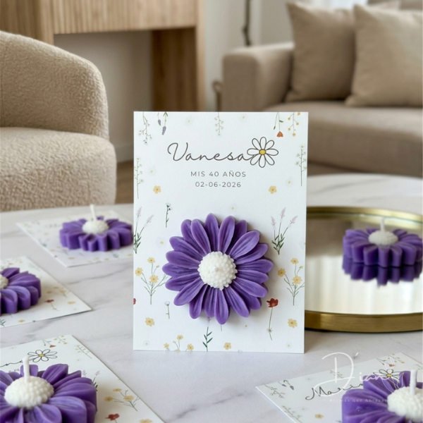 Producto - VELA MARGARITA + TARJETA PERSONALIZADA - 0