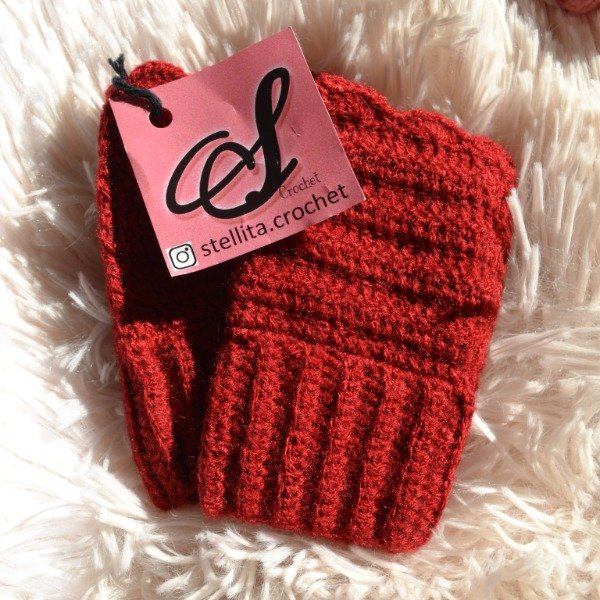 Producto - Mitones Crochet. Pequeño