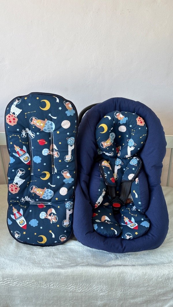 Producto - Set de paseo Safari astronauta azul