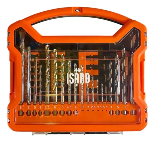 Producto - Set De Mechas Y Puntas Isard 41 Pzs Madera Metal Mampostería