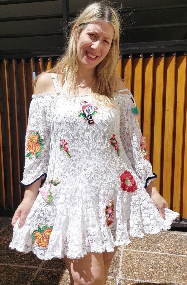 Producto - VESTIDO ANTICA WHITE
