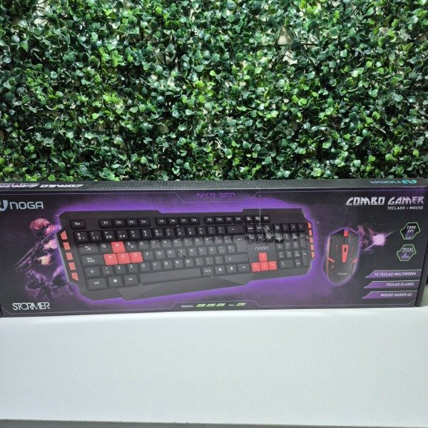 Producto - TECLADO Y MOUSE GAMER NOGA