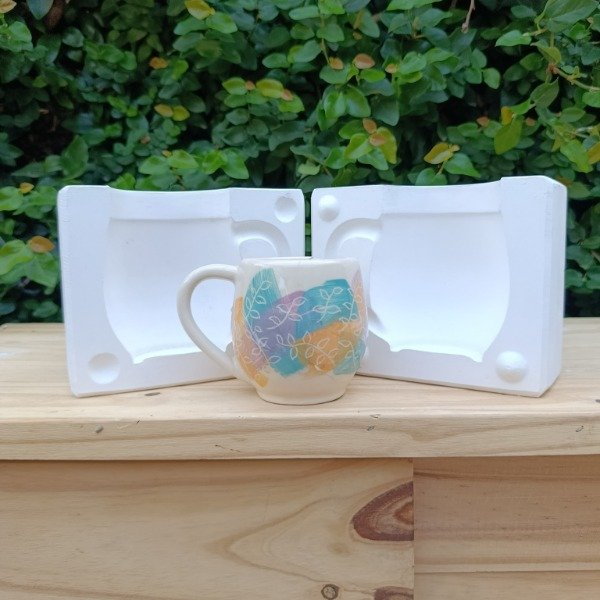 Producto - Molde de yeso Taza Panzona