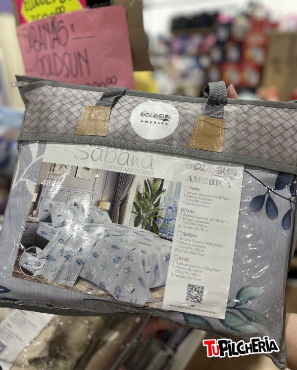 Producto - SÁBANAS GOLDUN FULL