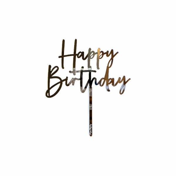 Producto - Cake Topper Happy Birthday C7801