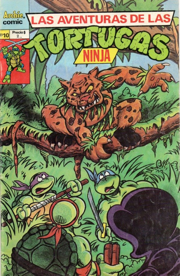 Producto - LAS AVENTURAS DE LAS TORTUGAS NINJA #10