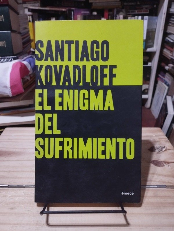 Producto - EL ENIGMA DEL SUFRIMIENTO - Santiago Kovadloff