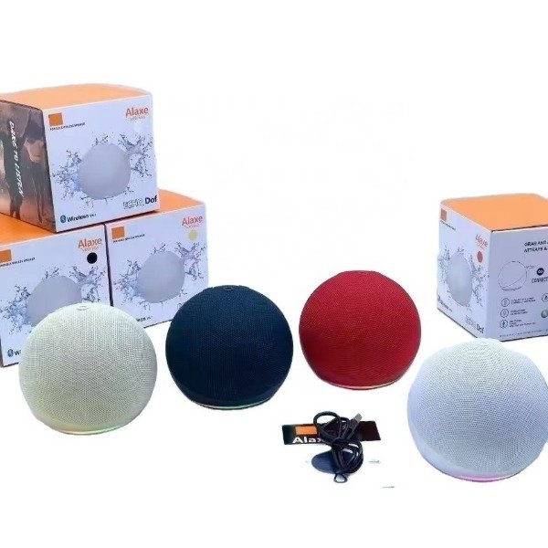 Producto - Parlante Bluetooth Alexa Dot de 5ta Generación con LED RGB, Subwoofer MG2229.