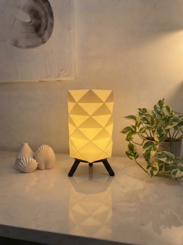 Producto - Lámpara Geométrica (vela LED de noche) - 0