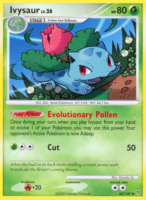 Producto - Ivysaur (62/147) [Platinum: Supreme Victors]