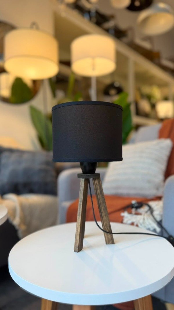 Producto - Velador trípode madera