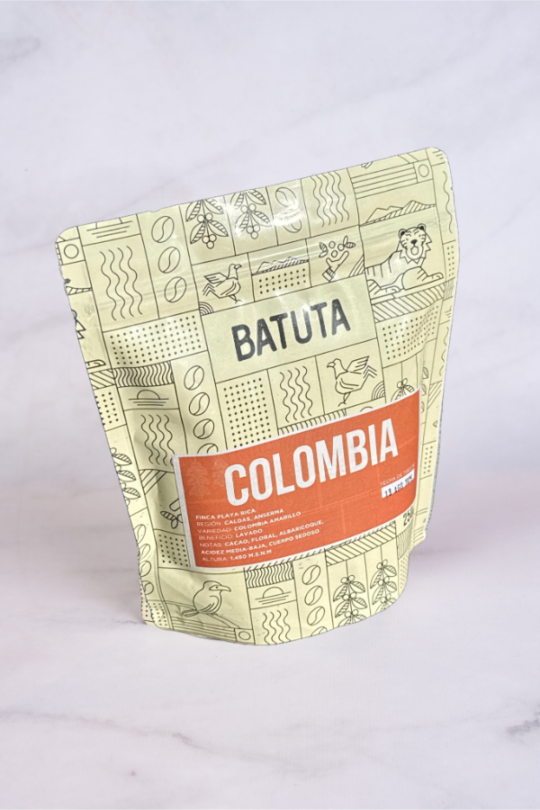 Producto - COLOMBIA PLAYA RICA, AMARILLO LAVADO