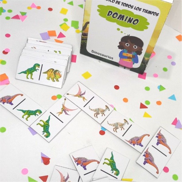 Producto - Dominó Dinosaurios
