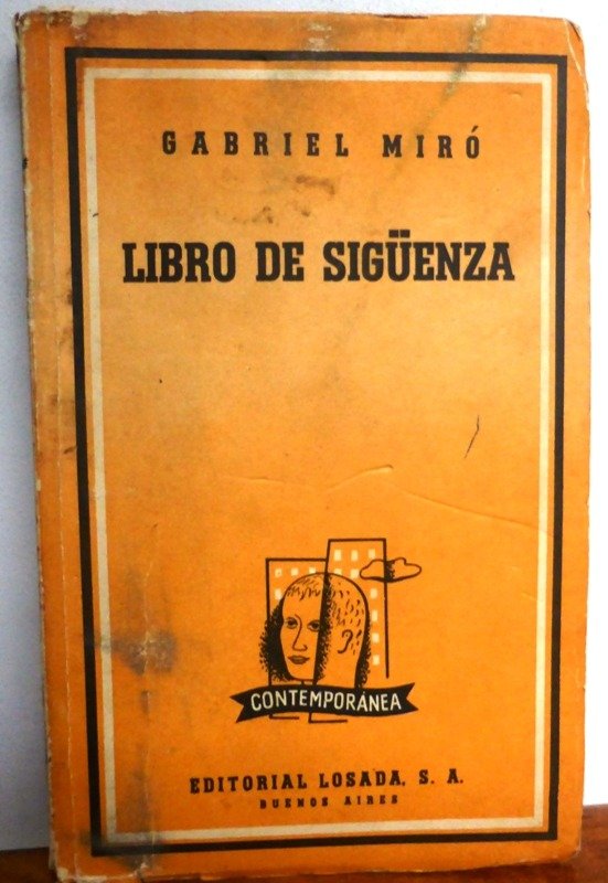 Producto - LIBRO DE SIGÜENZA - GABRIEL MIRO - LOSADA - 1962 - MUY BUEN ESTADO