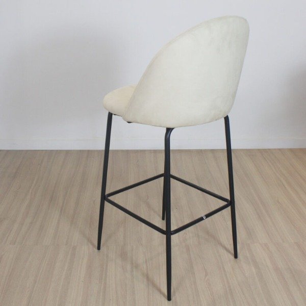 Producto - BANQUETA PRINCE BEIGE PATA NEGRA - 4