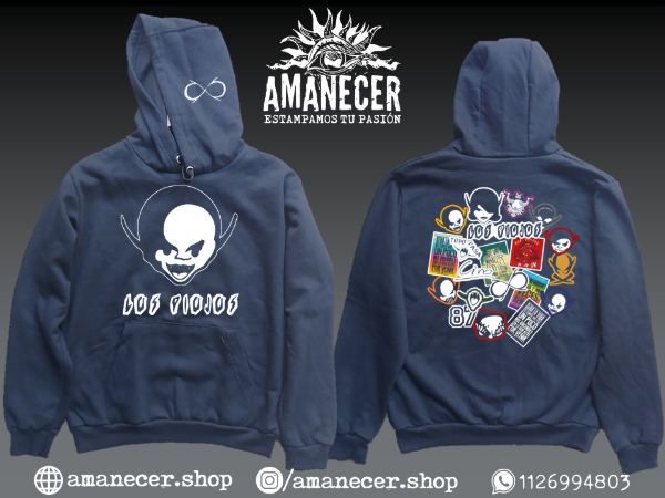 Producto - Buzo canguro Los Piojos