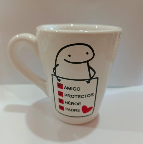 Producto - Taza Cónica PAPA FLORK