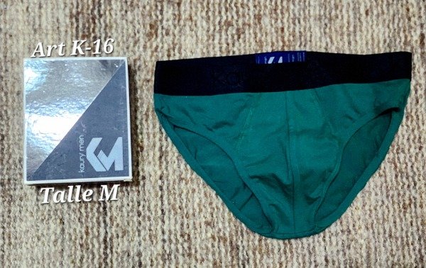 Producto - Slip de Hombre Kaury Men K-16 Talle M Verde
