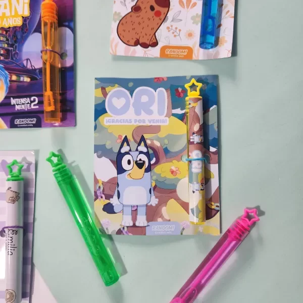 Producto - Burbujeros con tarjetón x10