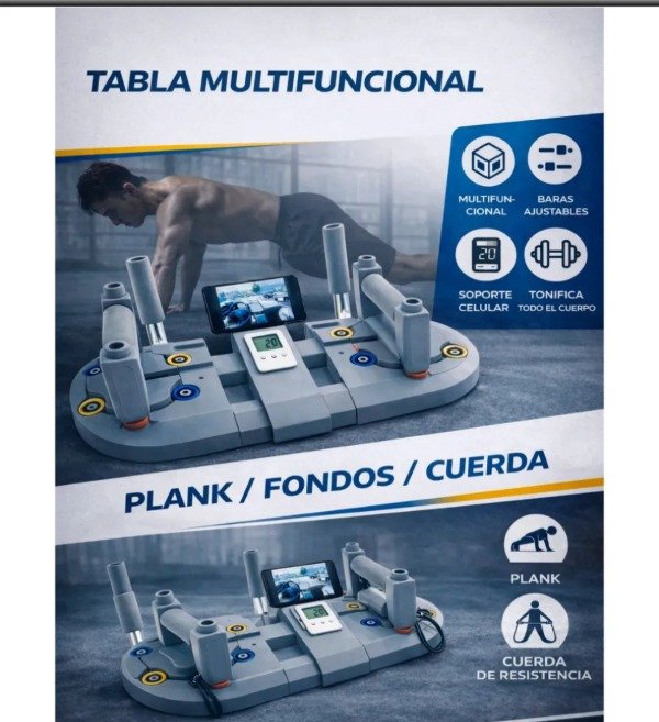 Producto - FIM041 TABLA MULTIFUNCIONAL DE EJERCICIO 5 EN 1