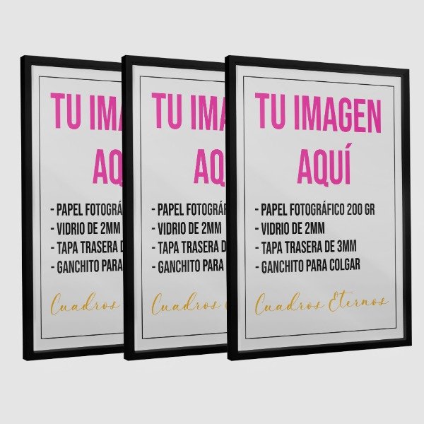 Producto - Set de 3 Cuadros