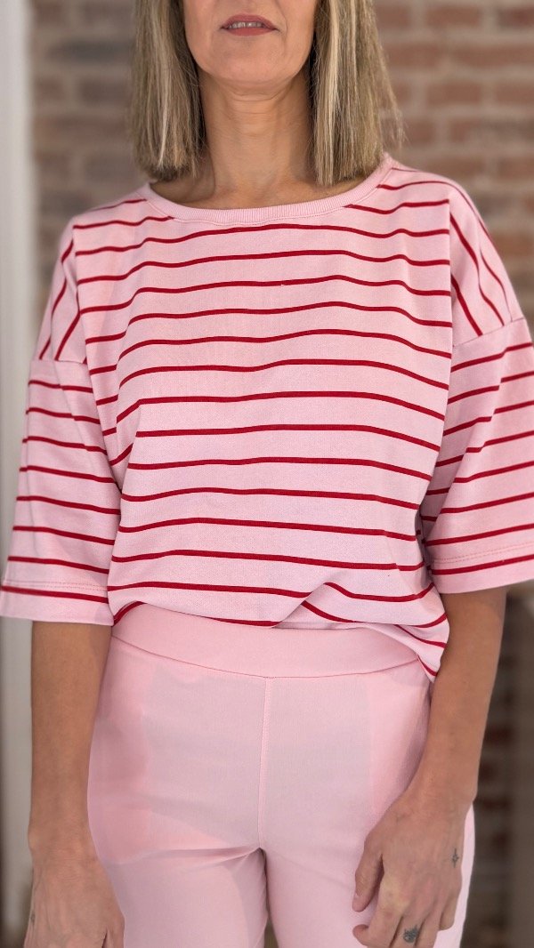 Producto - Remera Boxy Rústica Bossa - 1