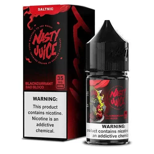 Producto - NASTY Salt Nic (blackcurant bad blood) 30ml