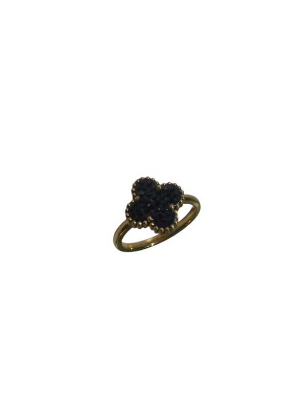Producto - ANILLO CLOVER BLACK
