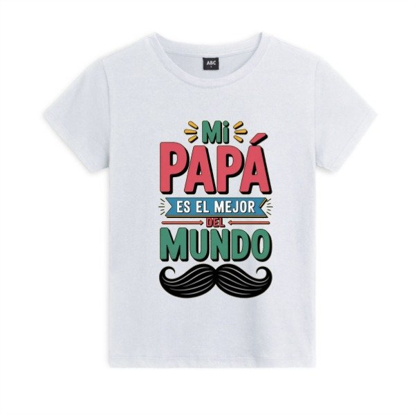 Producto - Remera dia del padre Bigote mejor del Mundo