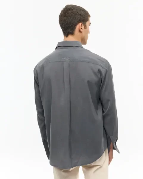 Producto - Camisa Cupro Gris Ay Not Dead - 5