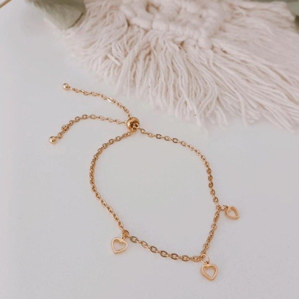 Producto - PULSERA CORAZÓN AJUSTABLE cod 4