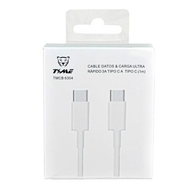 Producto - Cable de datos de carga rápida 3A Tipo C a Tipo C