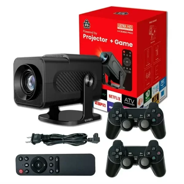 Producto - Proyector Smart ANDROID TV + Consola de juegos