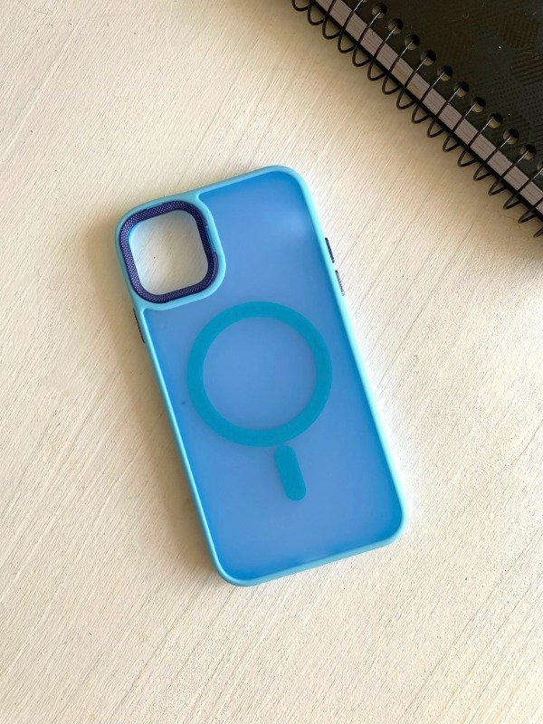 Producto - Funda MagSafe Matte Celeste