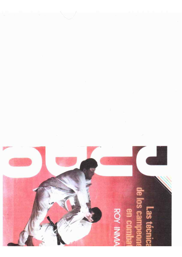 Producto - Libro de Judo: Las técnicas de los campeones en combate