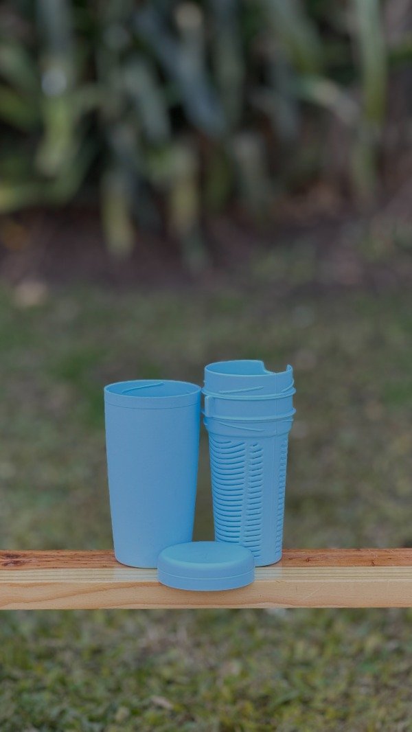 Producto - DESPOLVILLADOR CELESTE DE PLASTICO