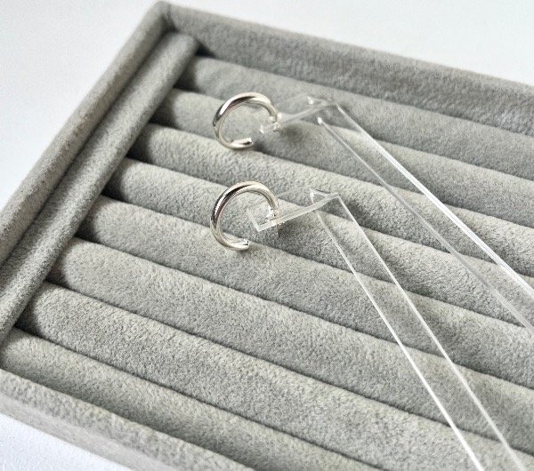 Producto - Argollas pasante con cierre mariposa (20mm)