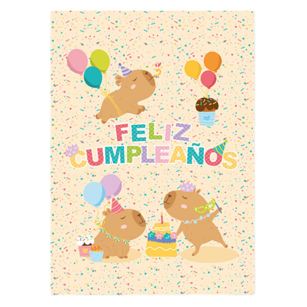 Producto - AFICHE CAPIBARA/CARPINCHO