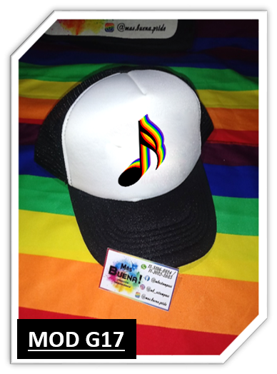 Producto - Gorra Trucker Nota Lgbt Pride