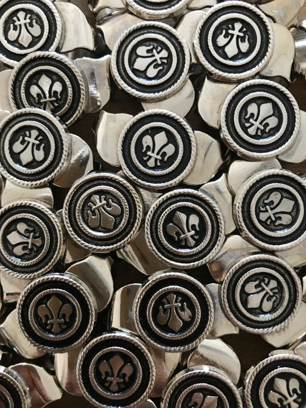 Producto - Pasapañuelo Flor Lis (accesorio solo)