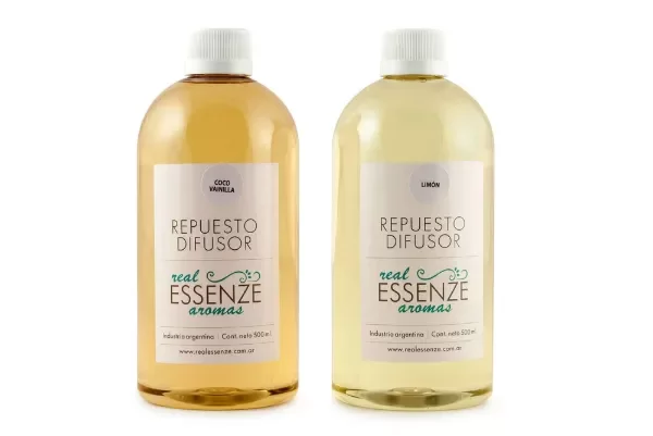 Producto - Repuesto para difusor x 500ml. Real Essenze