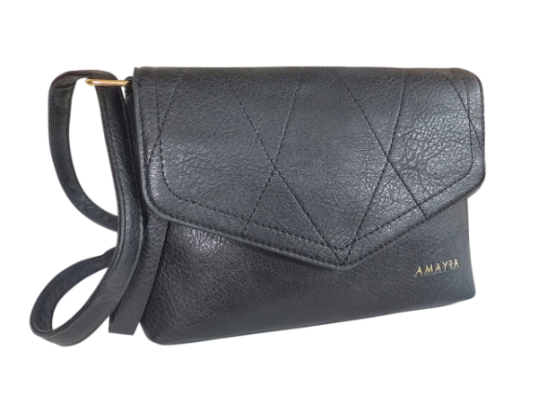 Producto - Cartera Dama Aymara Negra