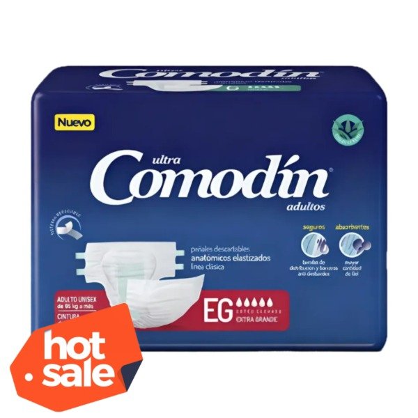 Producto - Pañales Comodín Ultra Anat. Talle EG x 16u