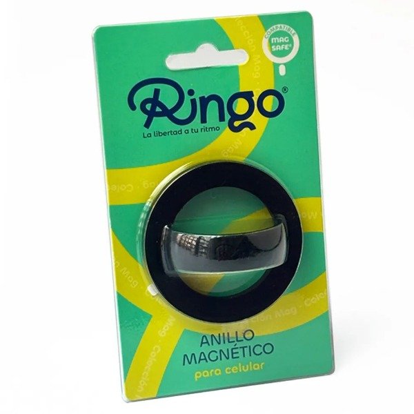 Producto - Anillo soporte magsafe silicona RINGO negro