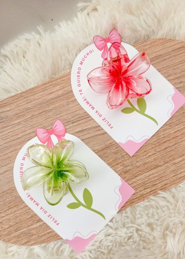 Producto - Broche + Tarjeta flor mamá (por unidad) - 0