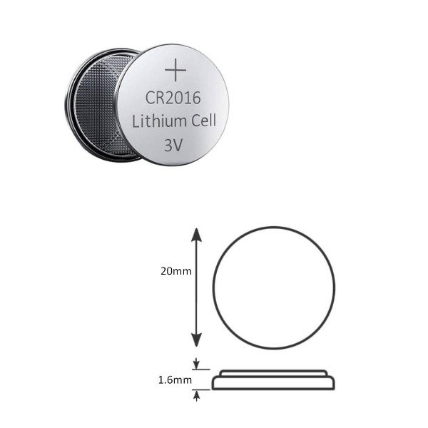 Producto - Bateria De Litio 3V Cr2016 Cr2025 Cr2032 - 1
