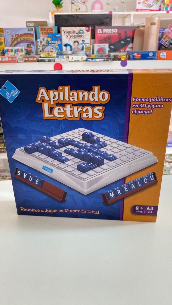 Producto - Apilando letras- Forma palabras en 3D y gana el juego- Wi