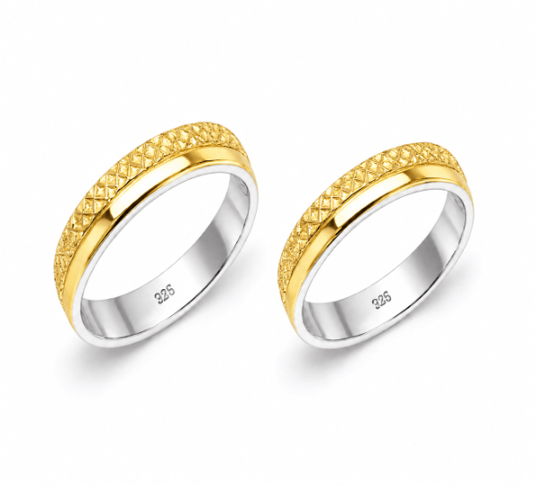 Producto - Par Alianzas Oro y Plata (T-7771) - 1