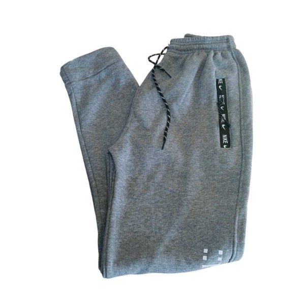 Producto - Pantalón Joggin Nike Gris Claro con Puños Talle M