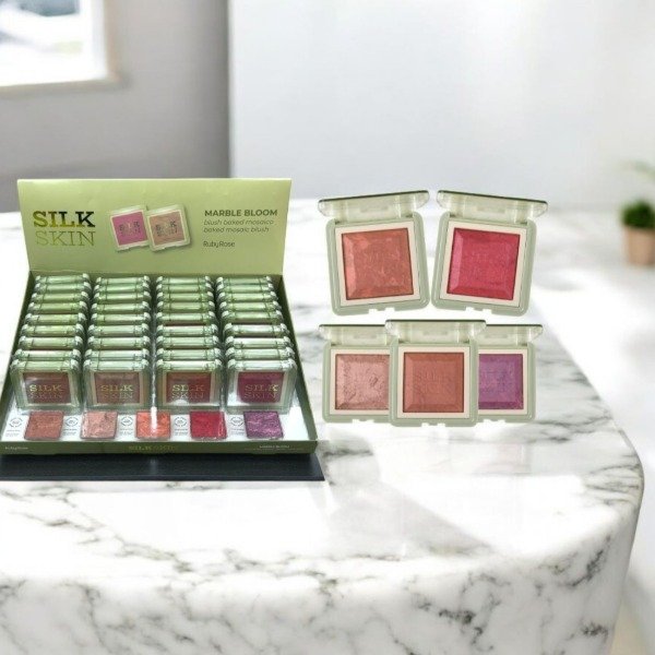 Producto - RUBOR EN POLVO SILK SKIN - RUBY ROSE